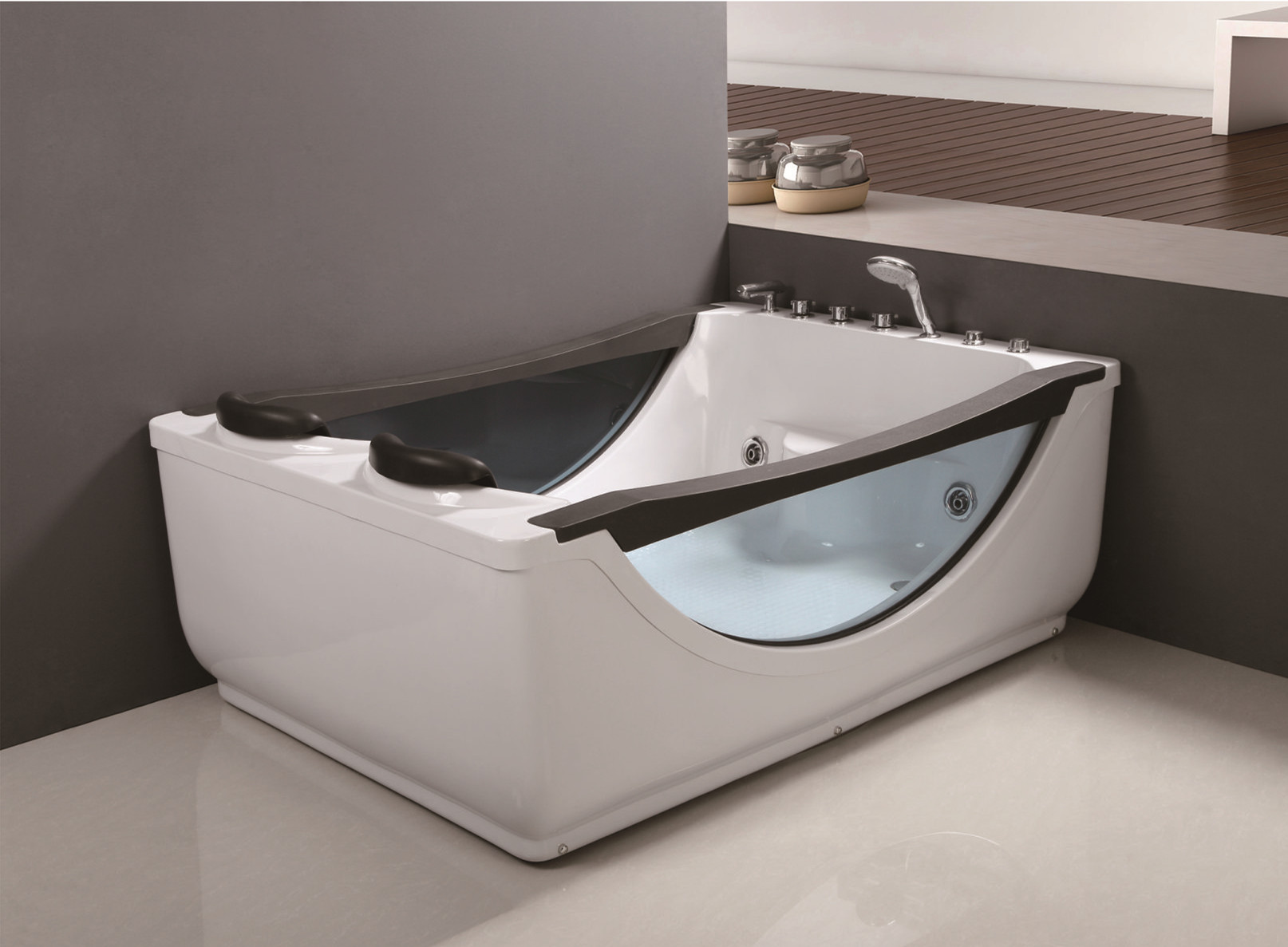 C-040 C-046 Luxury White Black ABS Glass Hot Tub Whirlpool Massage Jetted Bathroom Bathtub with Cheap Price for Sale.jpg