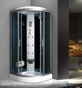 حمام أكشاك الاستحمام بمقعد وتدليك القدم