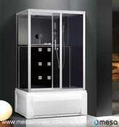 كبير زجاج ركن حوض ودش كومبو كوبيكاليس للبيع