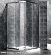 مخصص حجم الزاوية ساحة مؤطرة سوينغ انزلاق دش الضميمة