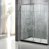 باب الحمام الحمام المؤطر مع انزلاق الباب