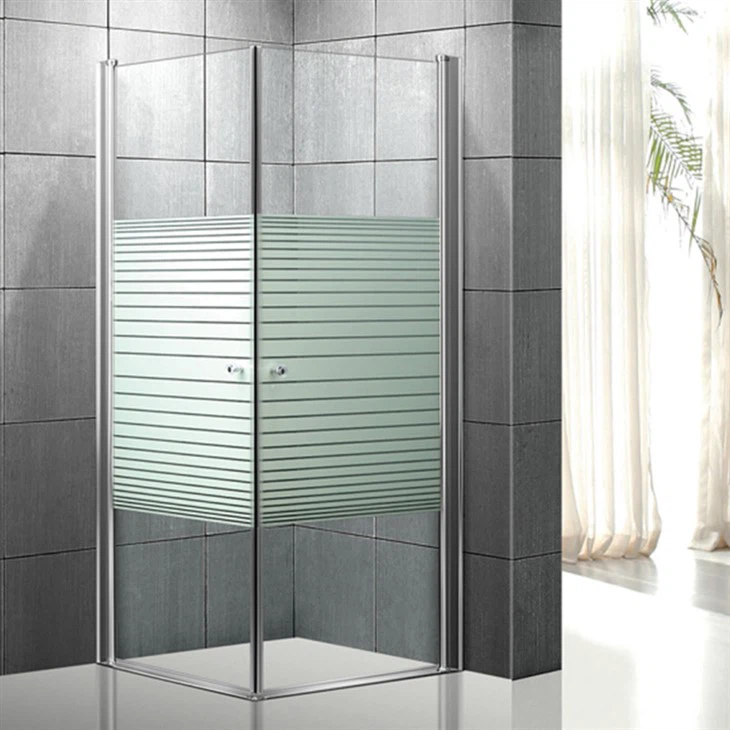 فرملس الحمام مربع الشكل كابينة الاستحمام