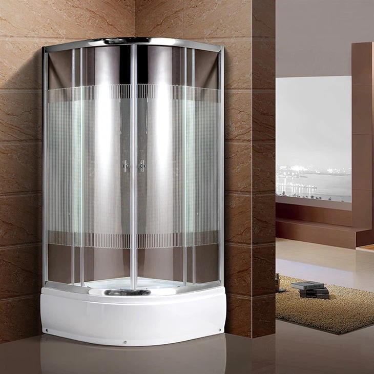 الأبواب الزجاجية حاوية الاستحمام